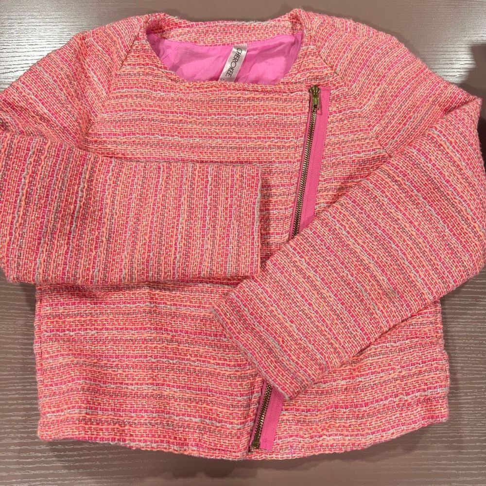 Cherokee tweed cropped jacket